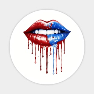 Graphic Lips Magnet